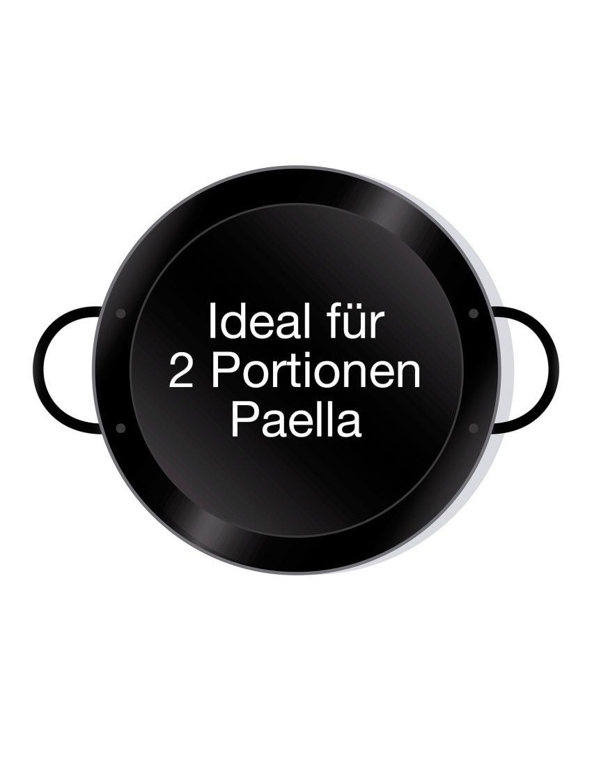 Enamelled paella pan Ø 26 cm
