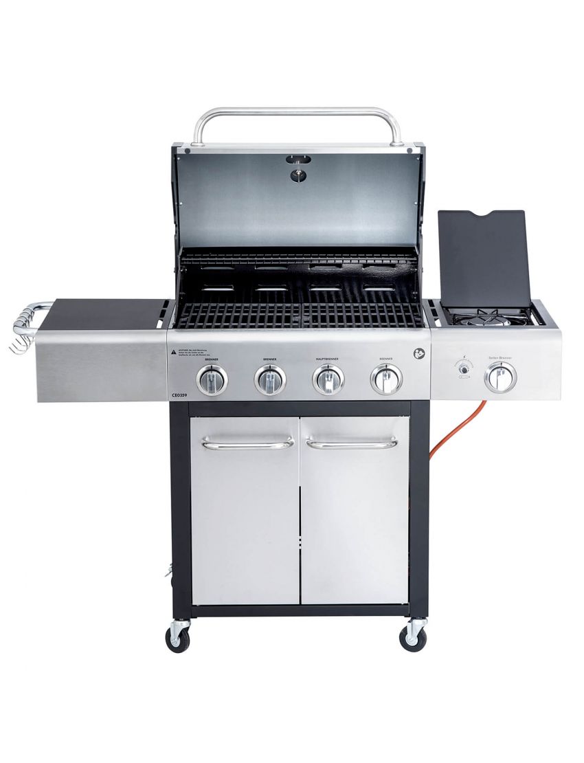 ALLGRILL FESTIVAL stainless steel-black
