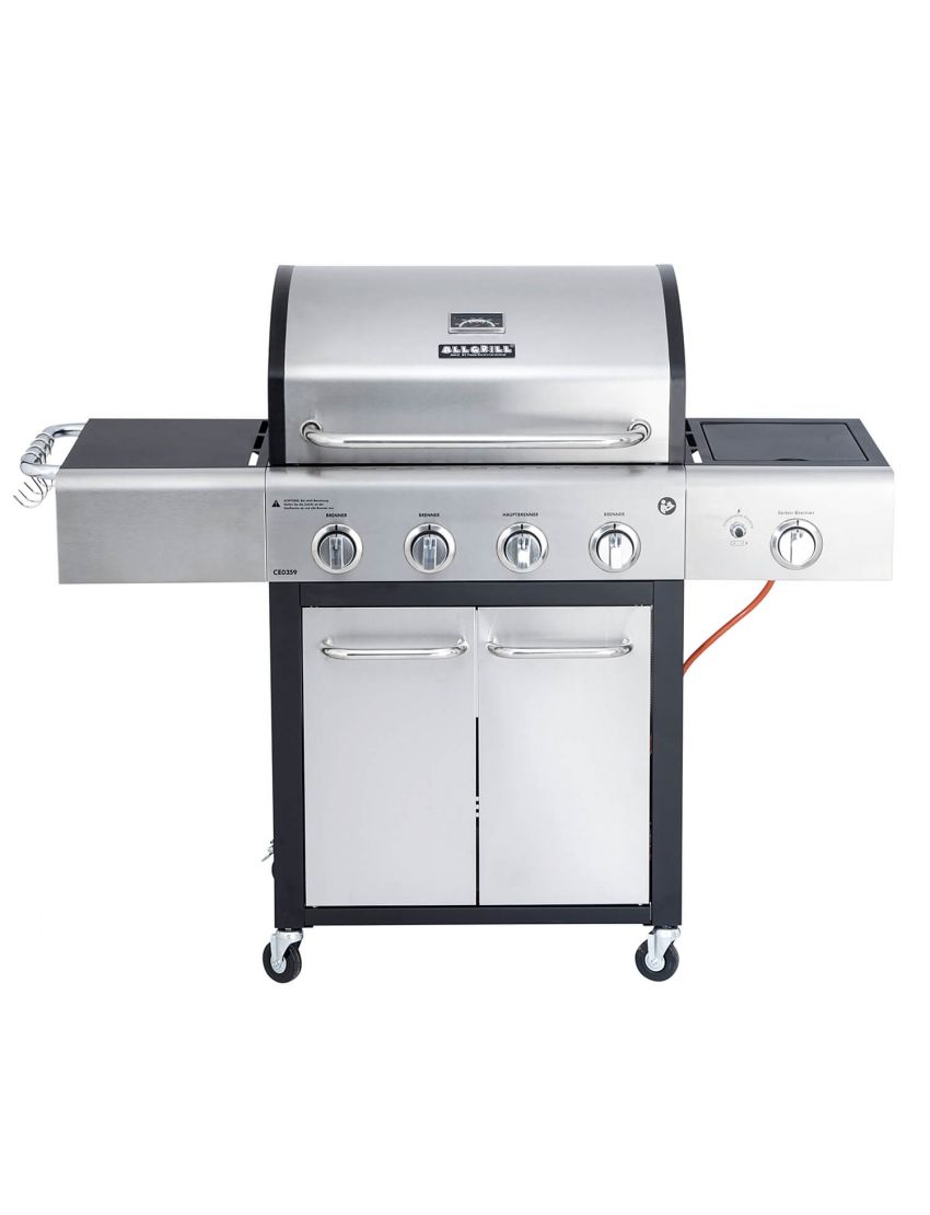 ALLGRILL FESTIVAL stainless steel-black, including dropshipping