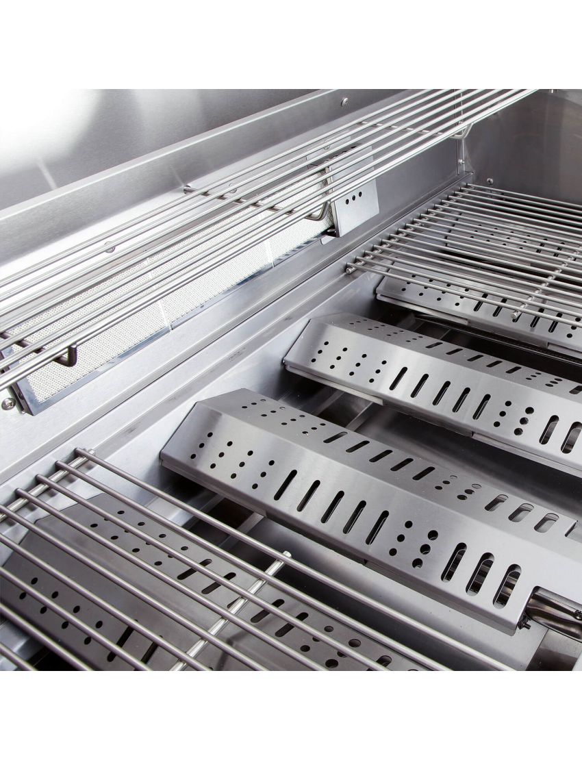 TOP-LINE - ALLGRILL CHEF XL Black - BUILT-IN with air system