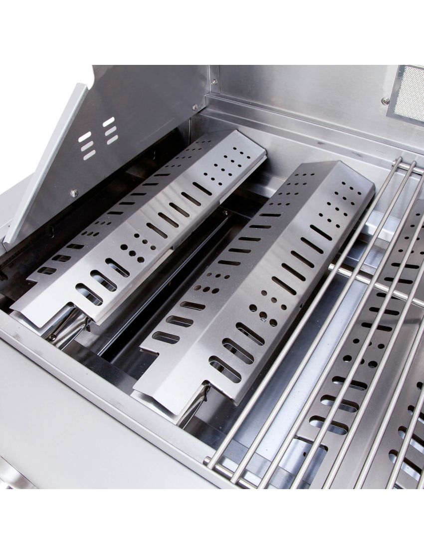 TOP-LINE - ALLGRILL CHEF M Black - BUILT-IN with air system