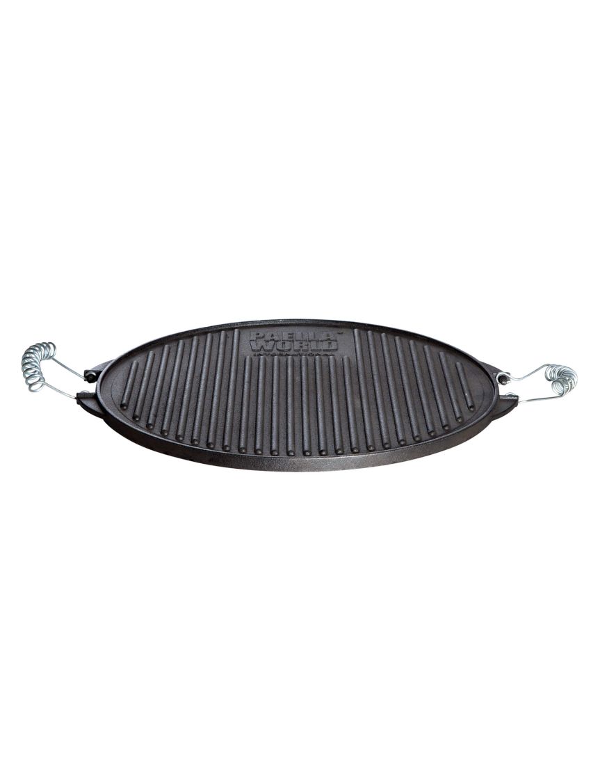 Cast iron grill plate set  1