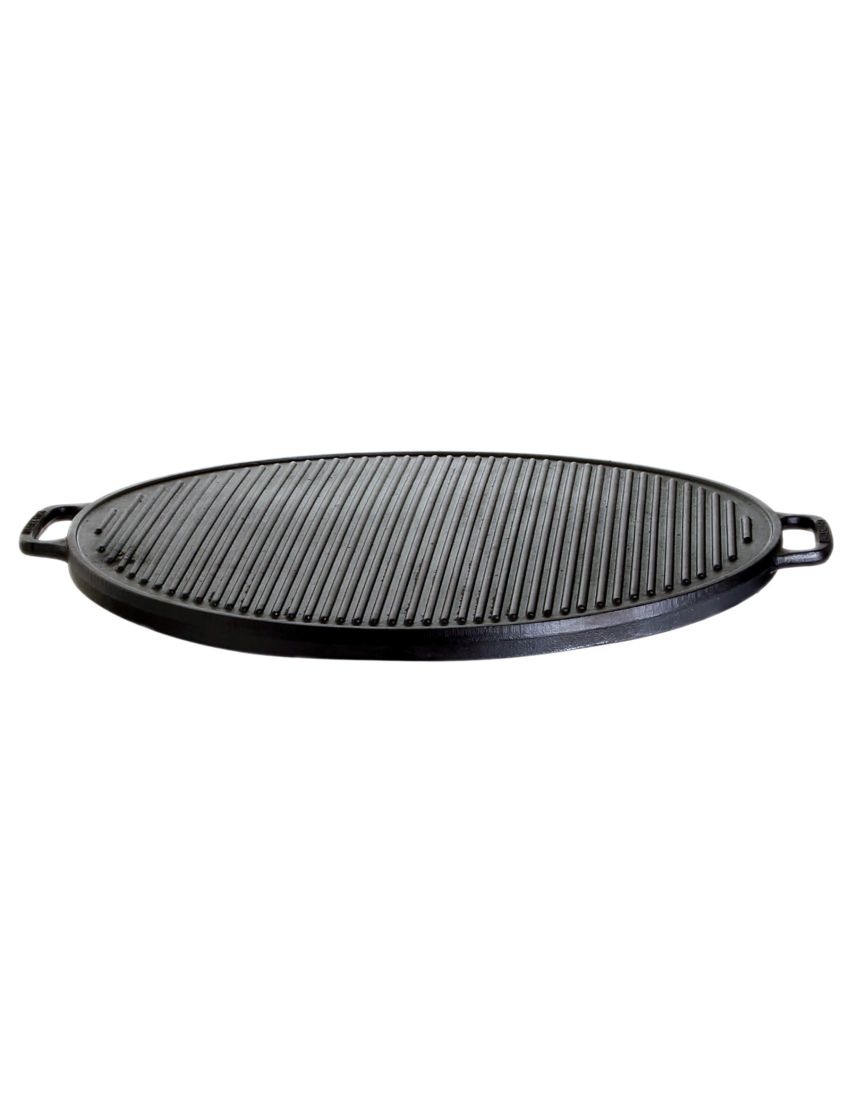 Cast iron grill plate set  2