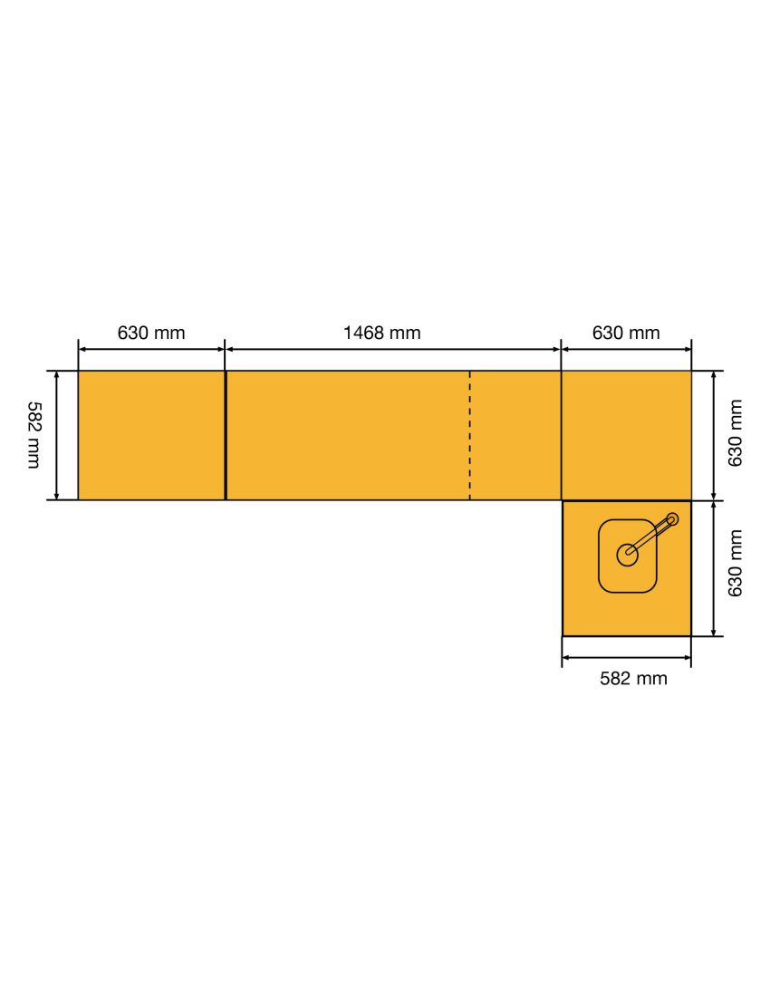Kitchen/outdoor kitchen system Ultra S18