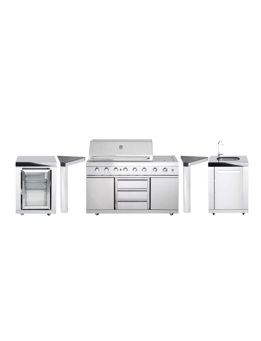 Kitchen/outdoor kitchen system Ultra S19 ALLGRILL Allrounder M Kitchen system Ultra S19