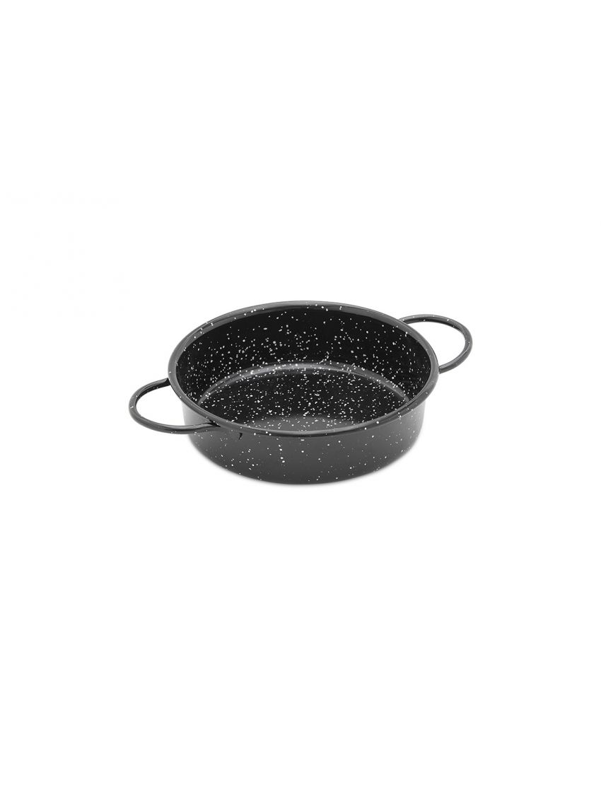 BBQ pan enameled -16cm-