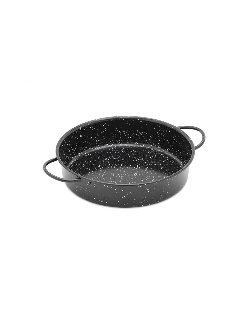 BBQ pan enameled -20cm-