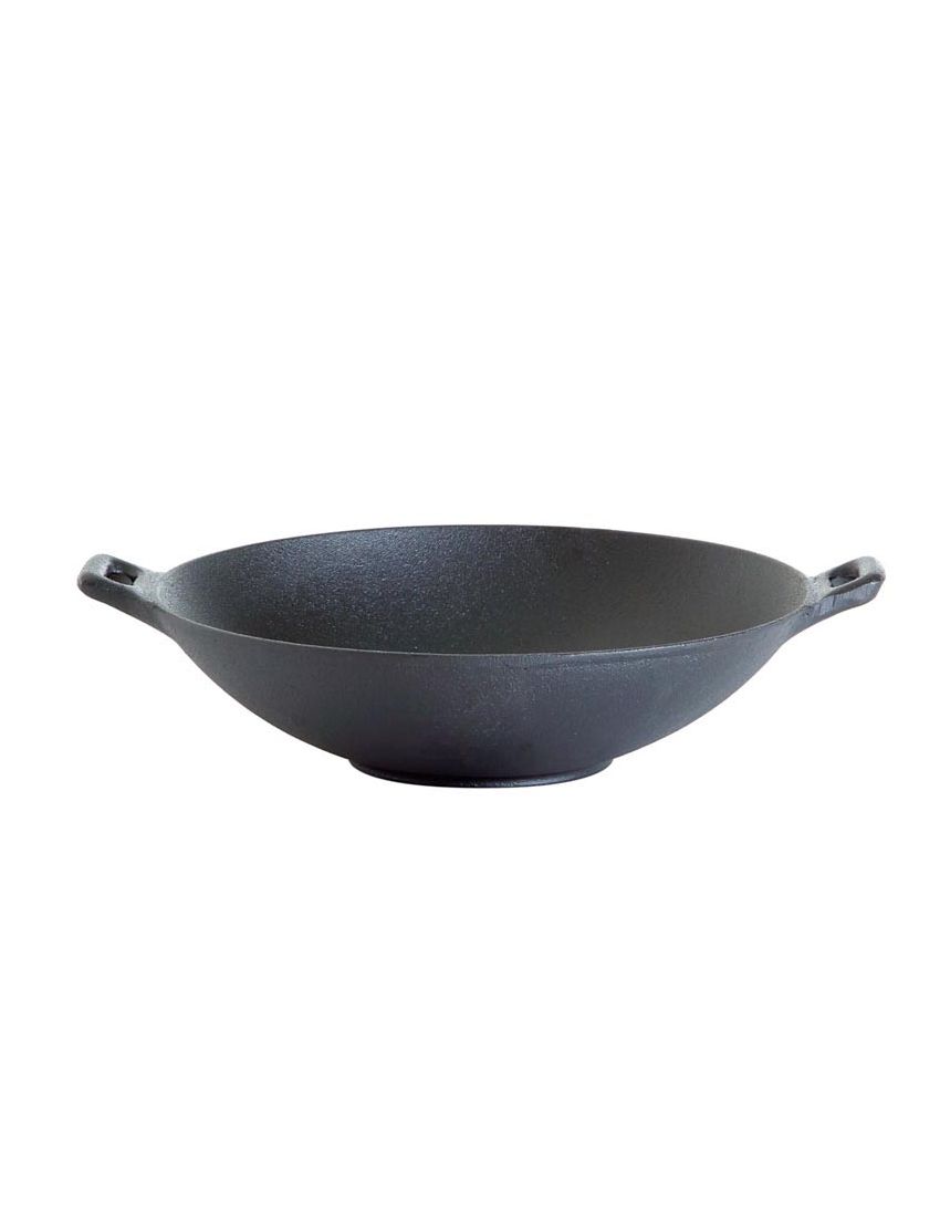 Cast iron wok  30 cm