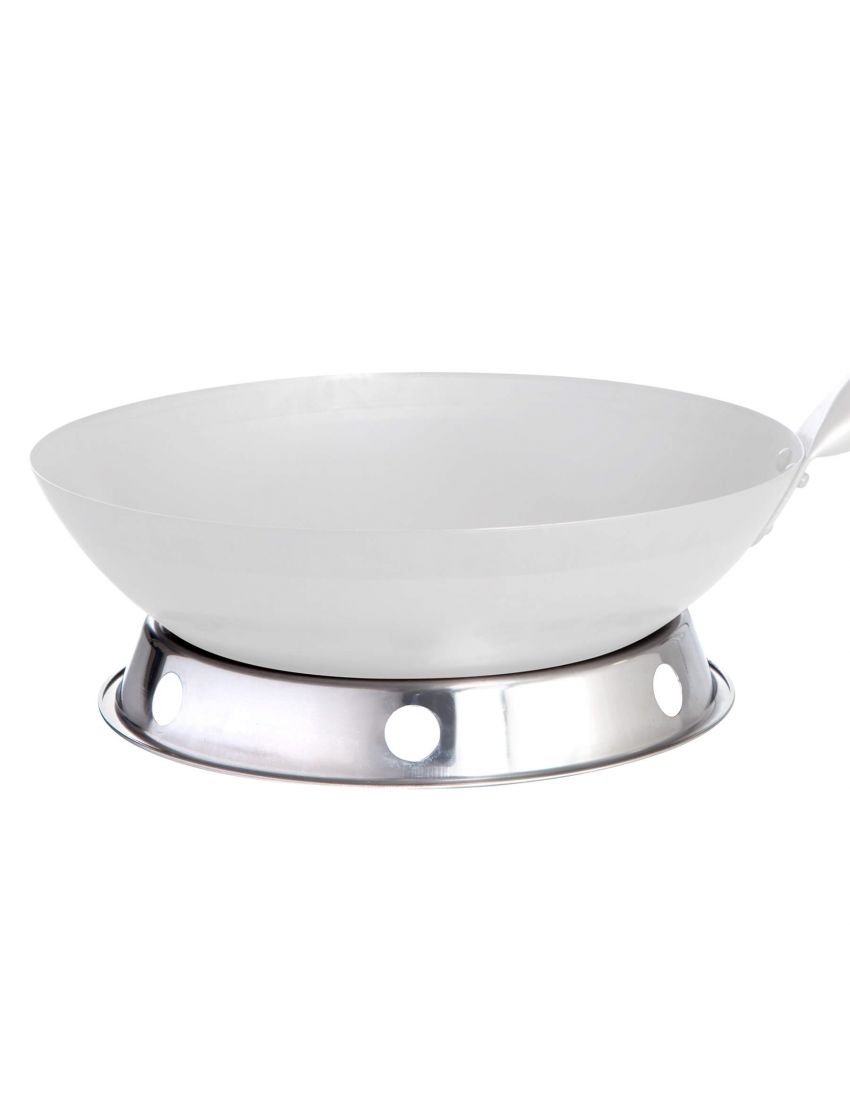 Stainless steel wok ring for our woks 19999, 19997 & 19996