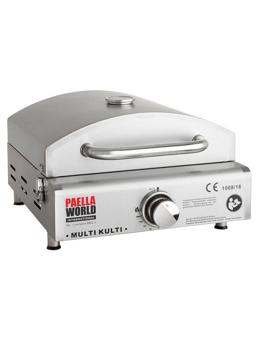 MULTI-KULTI®, the multifunctional gas grill without a lighter