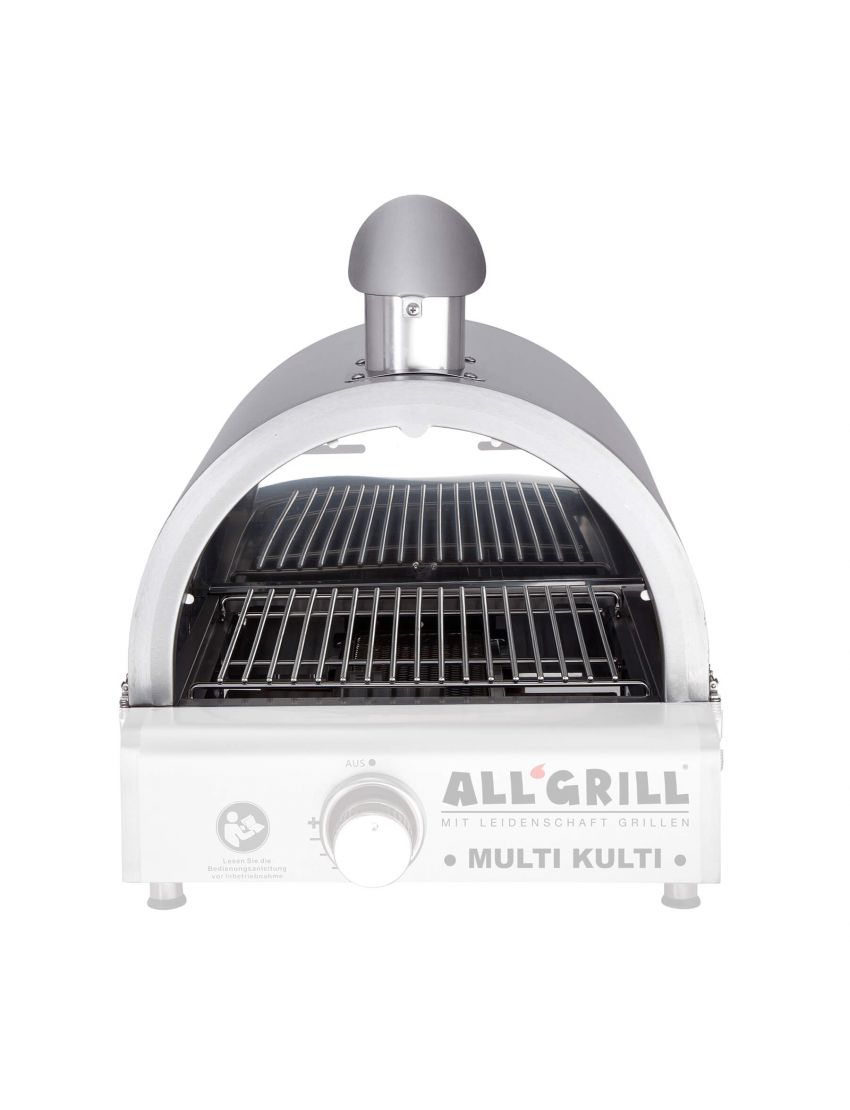 Stainless steel lid for pizza oven for MULTI-KULTI®