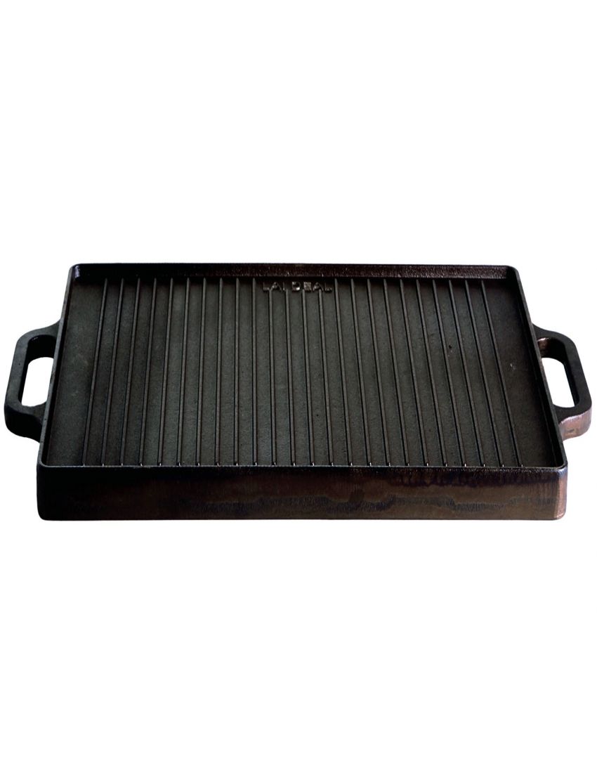 Table cooking set (small) with cast iron grill 32 x 32 cm - without lighter