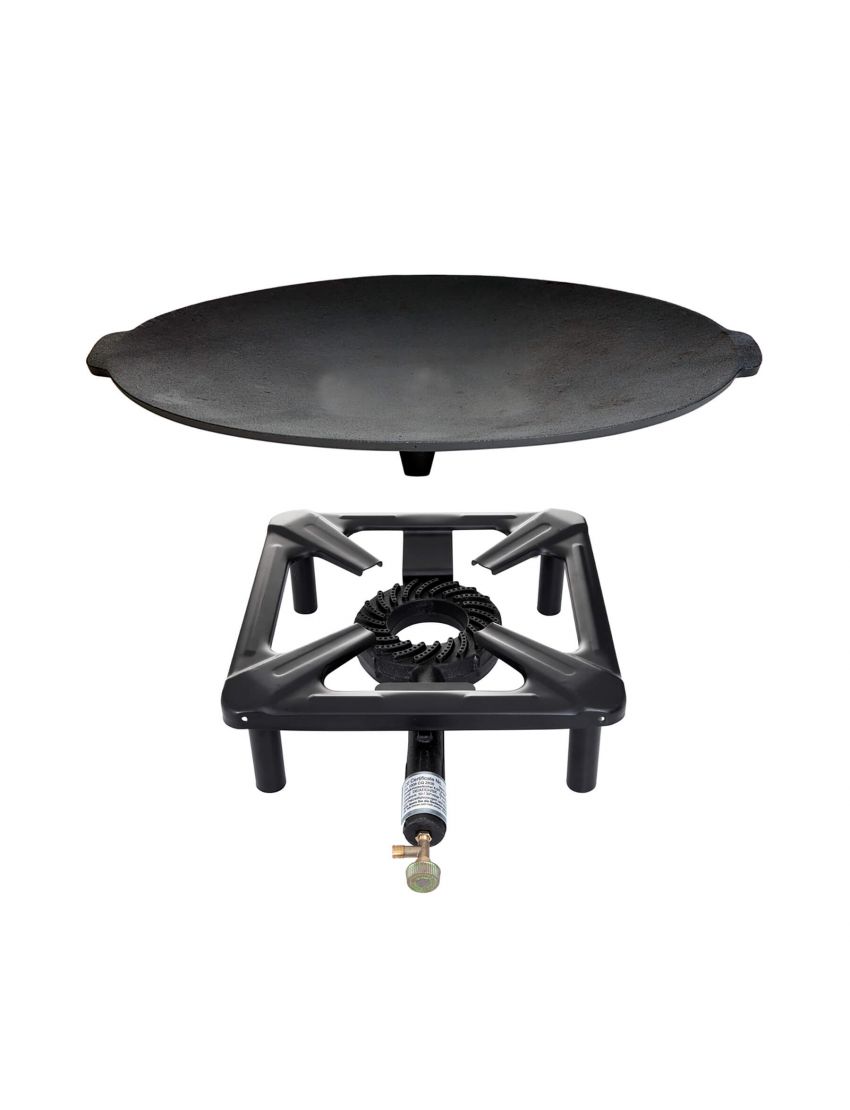 Table cooking set (small) with cast iron grill Ø 45 cm - without lighter