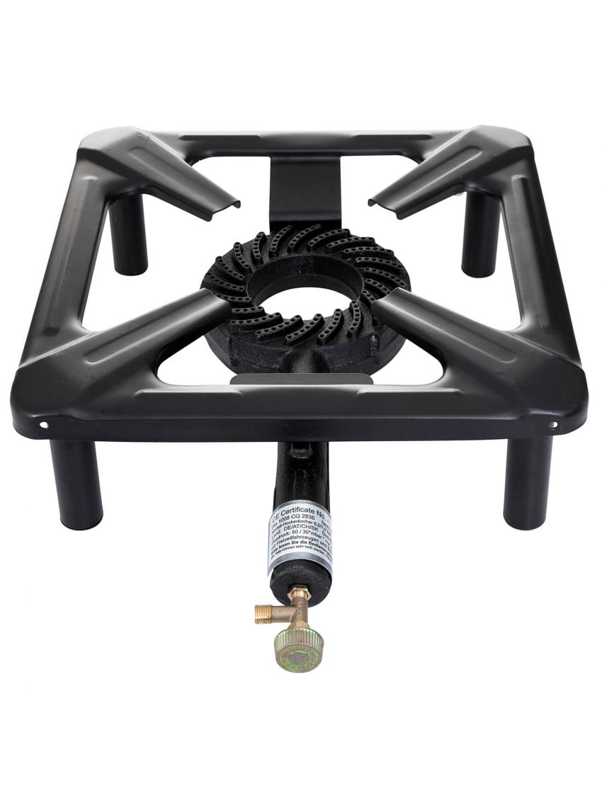 Burner for chairs (large), 40 x 40 x 14 cm, without ignition guard