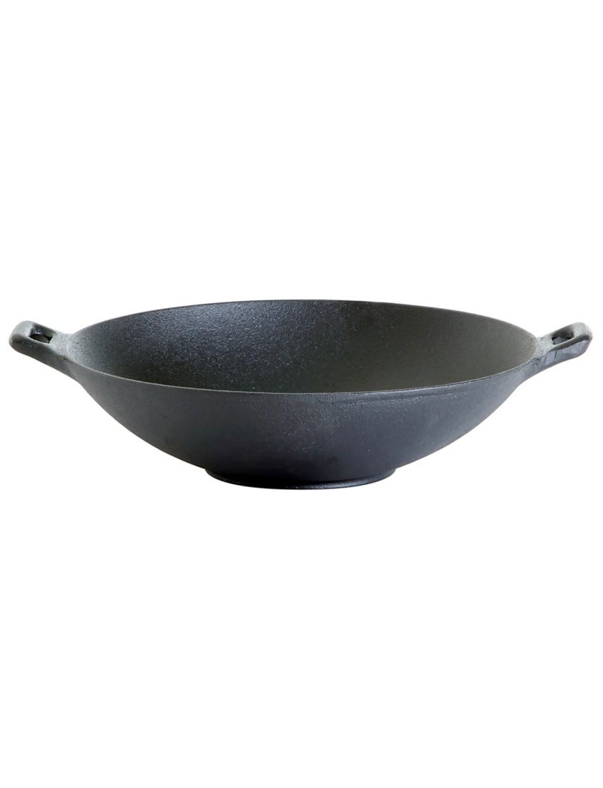 Cast iron wok, Ø 25 cm