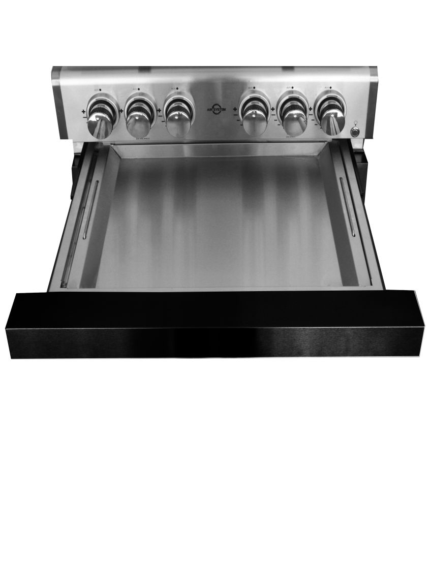 CHEF L Black Combined set for outdoor use S4