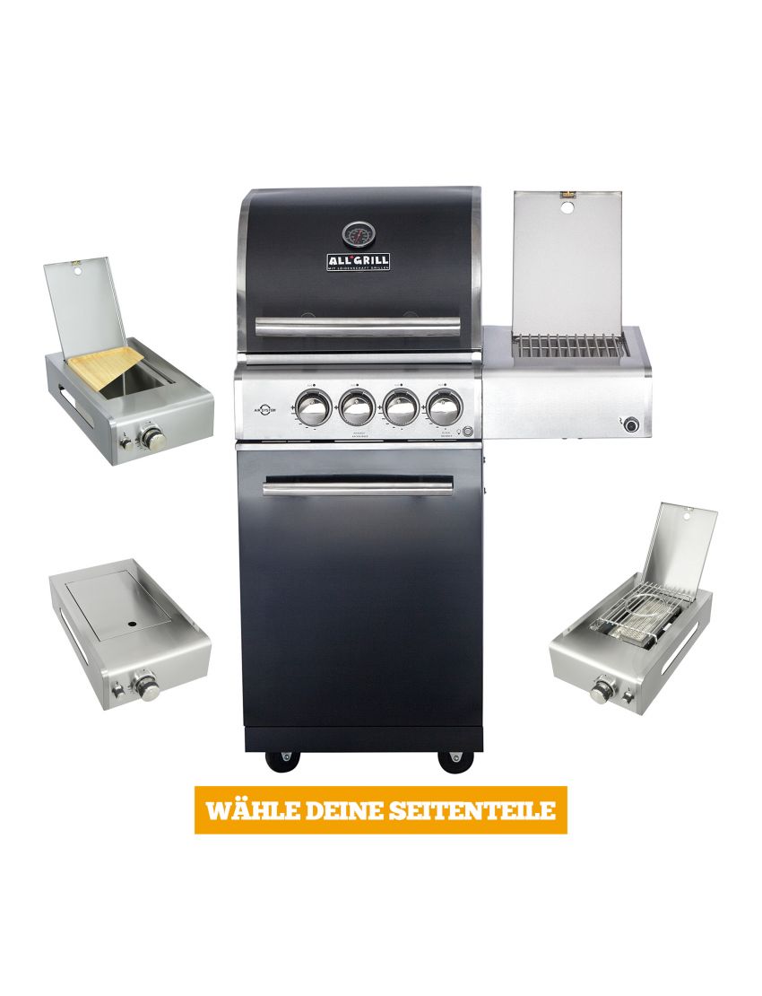 MODULAR-TOP-LINE-ALLGRILL CHEF S BLACK -basic model-