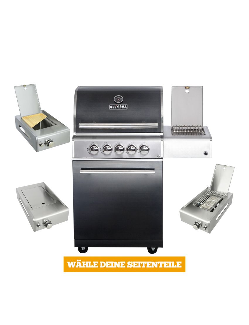 MODULAR-TOP-LINE-ALLGRILL CHEF M BLACK -basic model-