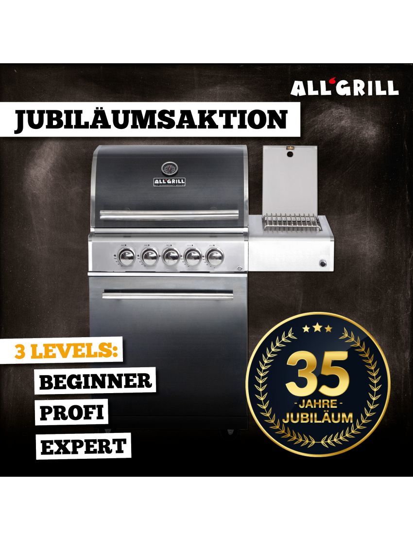 ALLGRILL Chef M promotion in black 35 years