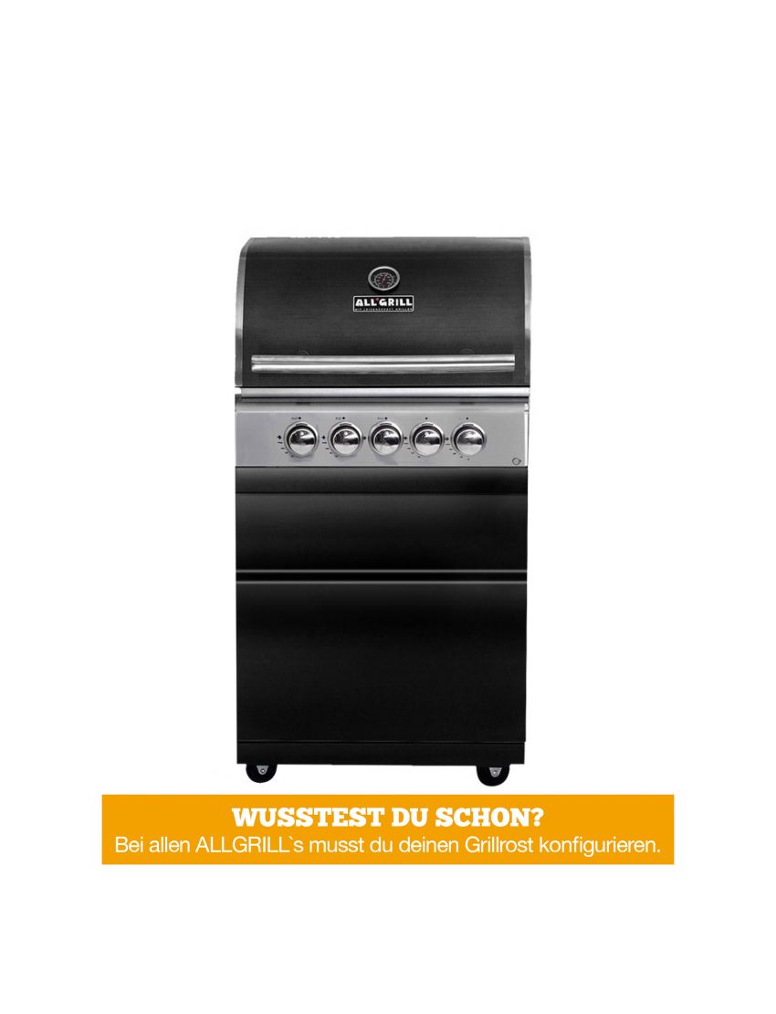 MODULAR-TOP-LINE-ALLGRILL CHEF M BLACK Outdoor kitchen - basic model-