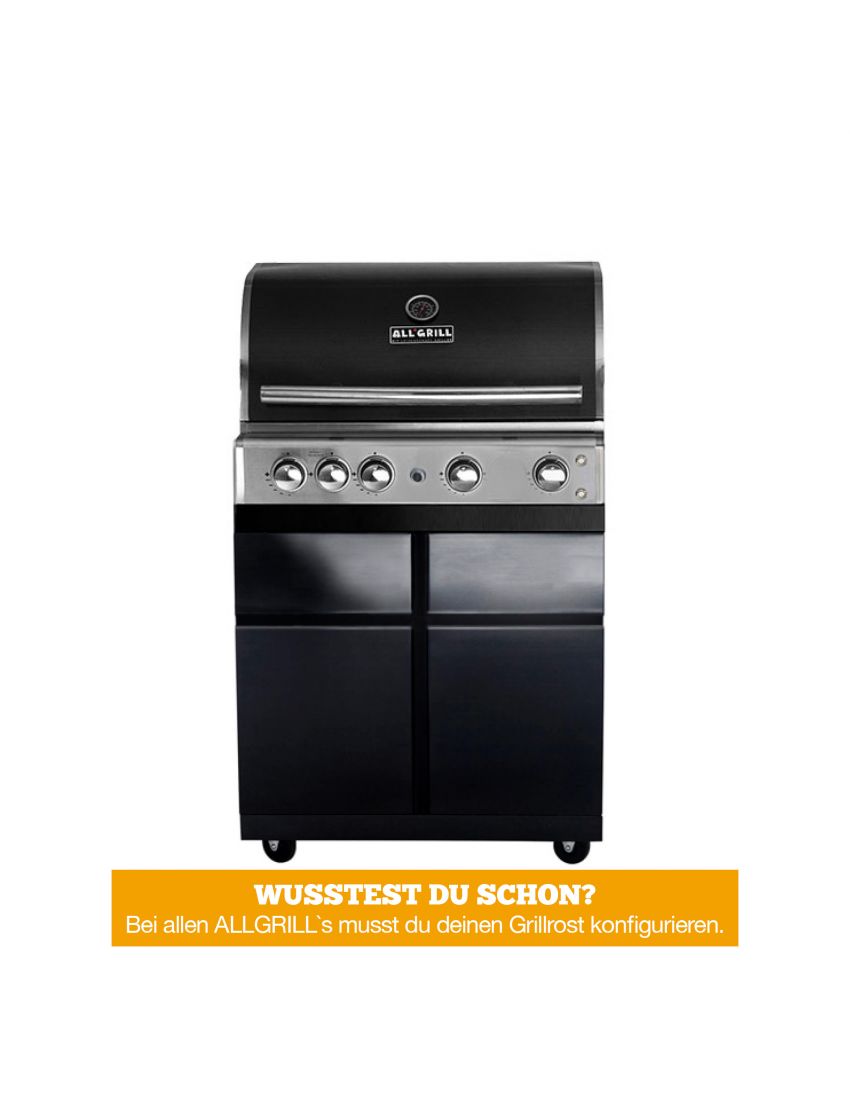 MODULAR-TOP-LINE-ALLGRILL CHEF L BLACK Outdoor kitchen - basic model-