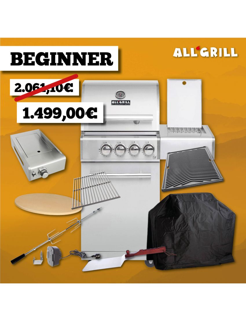 ALLGRILL Chef S 35th anniversary stainless steel promotion
