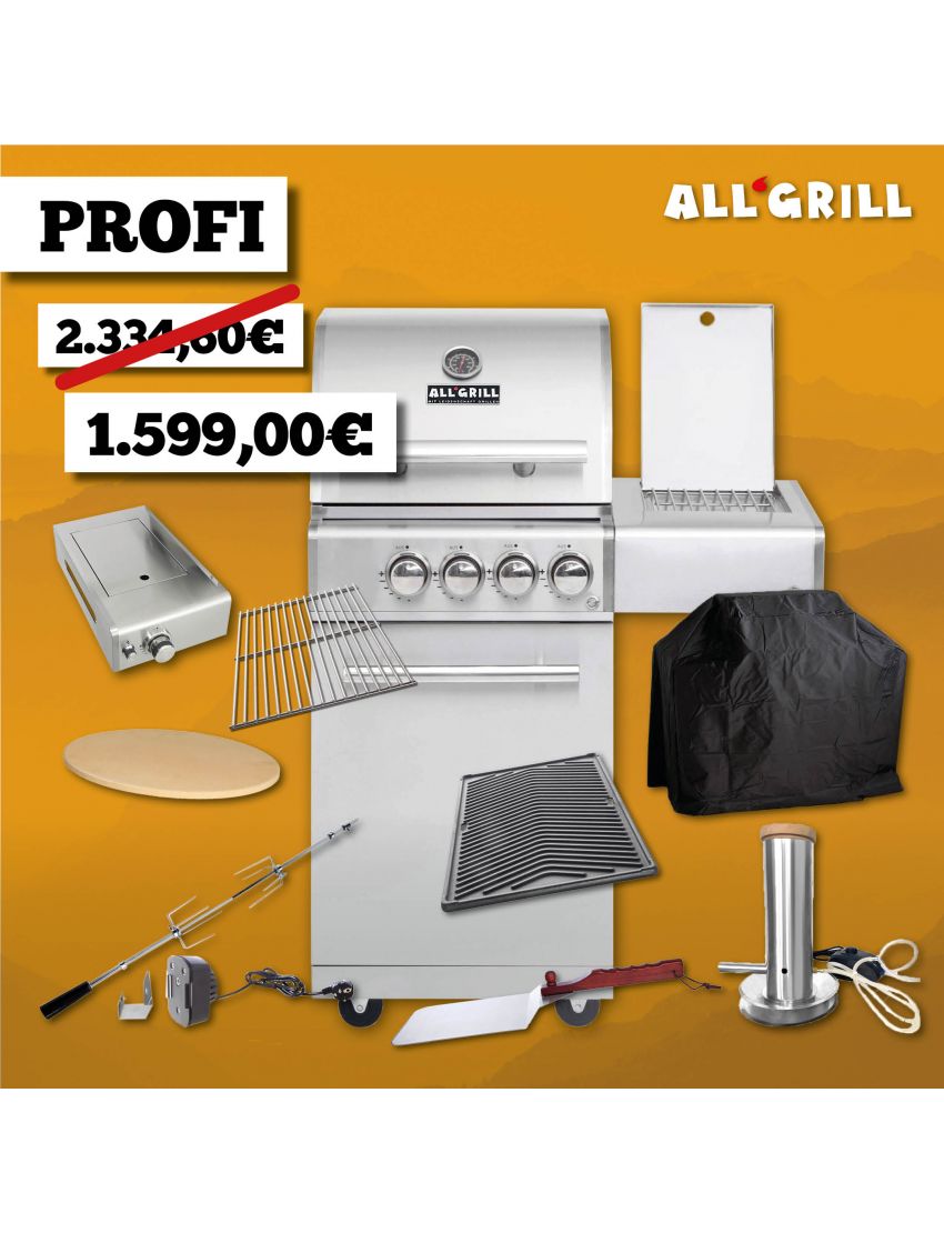 ALLGRILL Chef S 35th anniversary stainless steel promotion