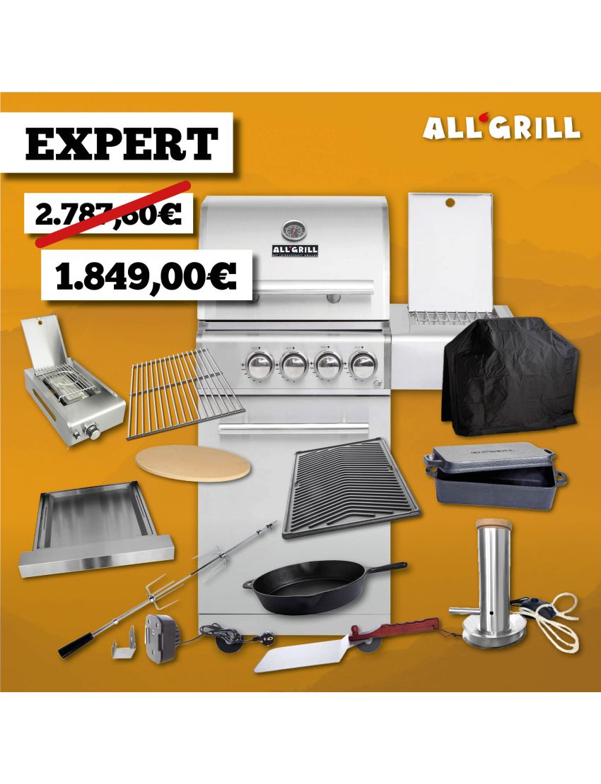 ALLGRILL Chef S 35th anniversary stainless steel promotion