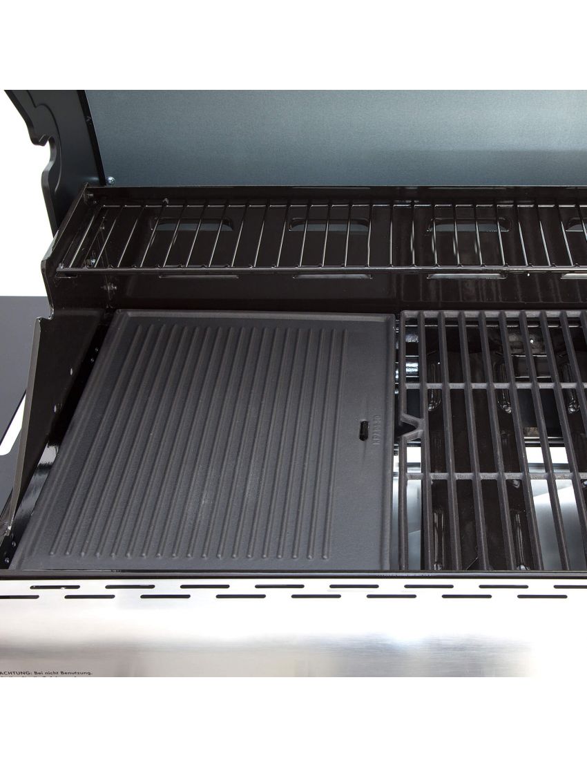 Cast iron grill plate 31.5 x 42 cm for ALLGRILL Festival, Major, and Impuls