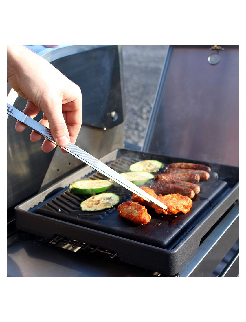 Cast iron plate for all side burners