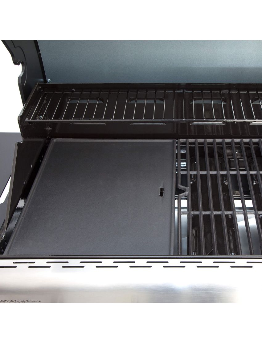 Universal cast iron grill plate