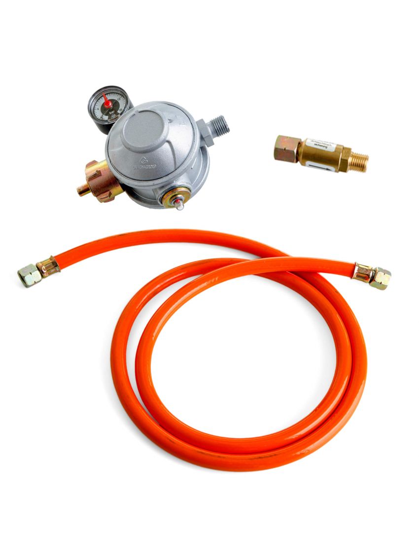 Gas connection kit, 50 mbar for restaurants, retail and catering