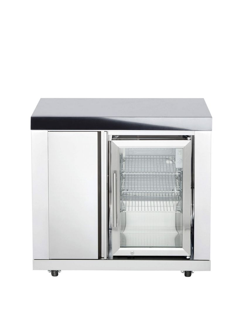 Module 6 – Cabinet (3 shelves) with single refrigerator