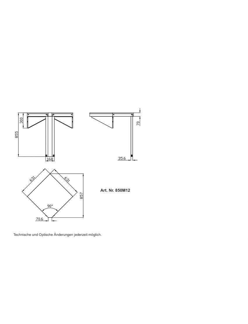 Module 12 – 90-degree corner