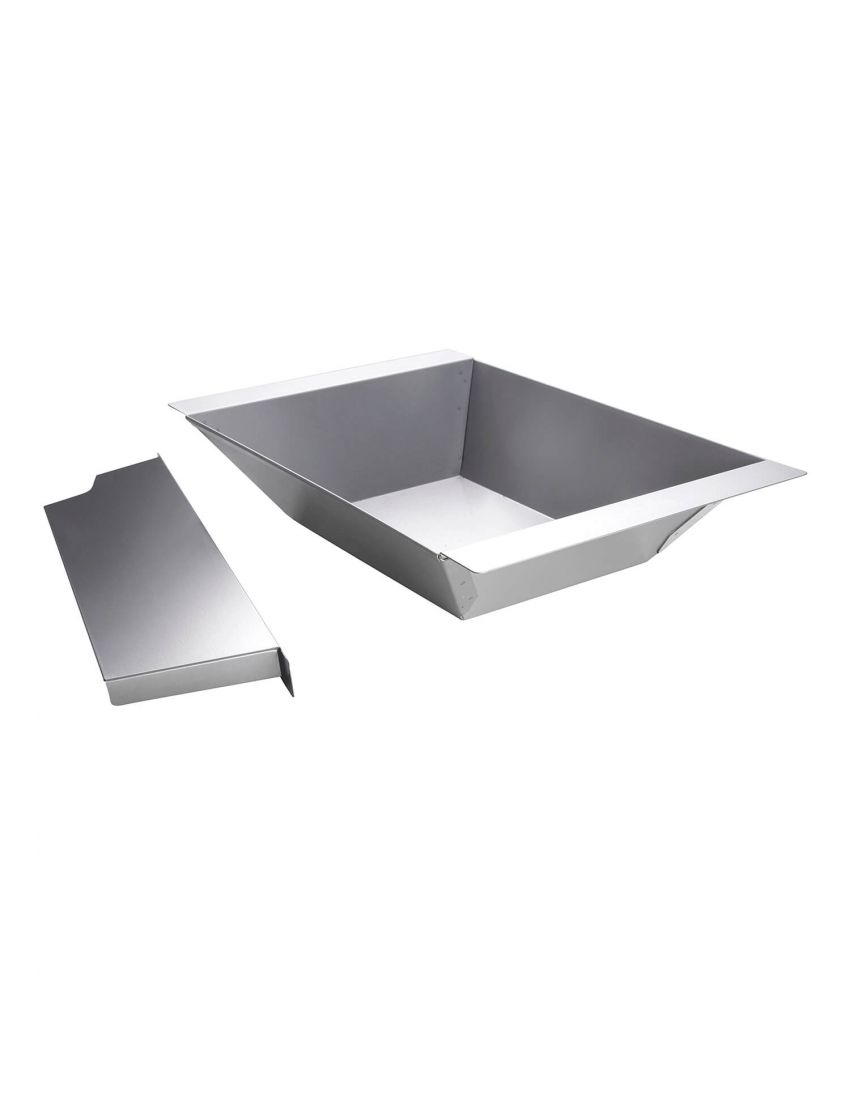 Stainless steel, charcoal insert with heat-conducting sheet metal for all Allrounder models