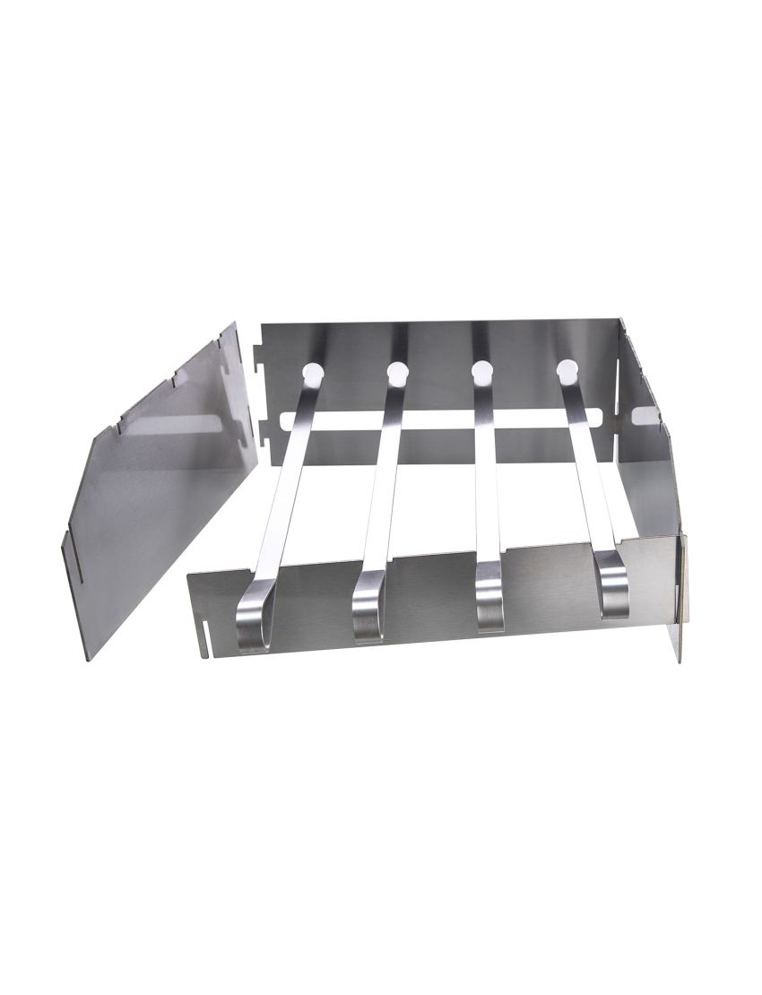 TOP-LINE offer - stainless steel skewer set with splash guard for CHEF S/M/L/XL and Allrounder