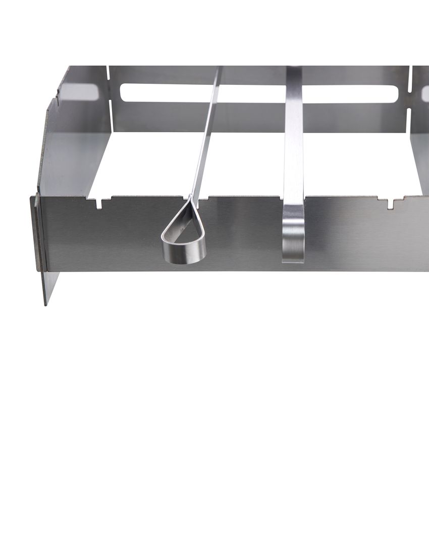 TOP-Line offer – stainless steel skewer set with splash guard for EXTREM, Ultra, and Outdoorküche
