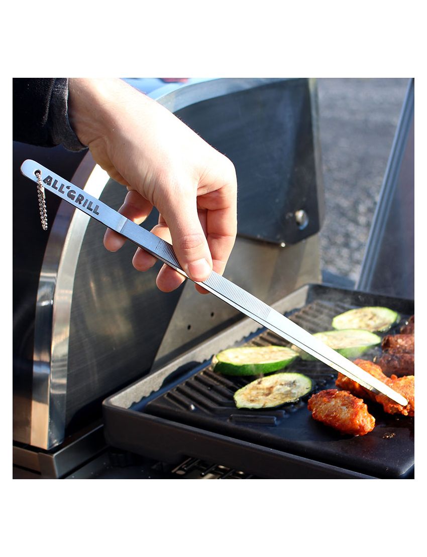 Stainless steel tongs 35 cm