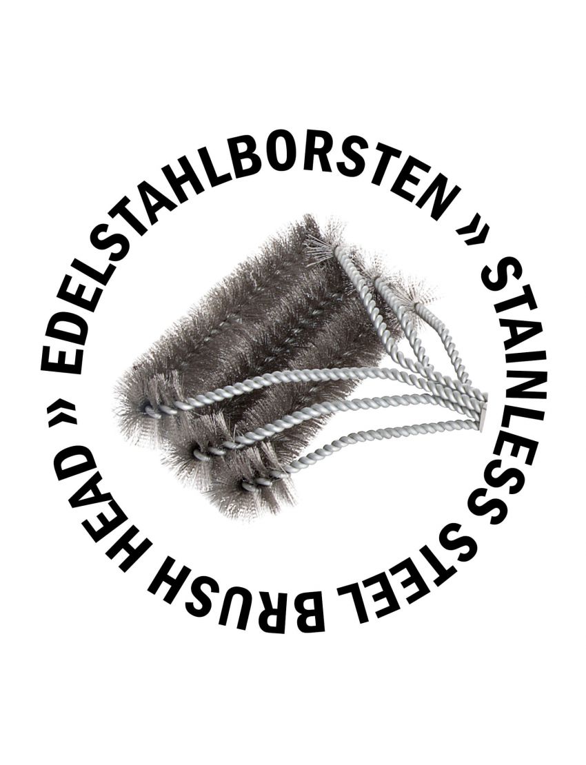 ALLGRILL BBQ grill brush, 43 cm - crosswise