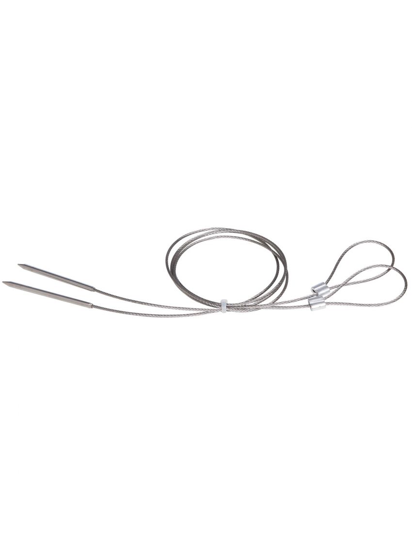 Set of 2 flexible grill skewers (shish kebab/grill)