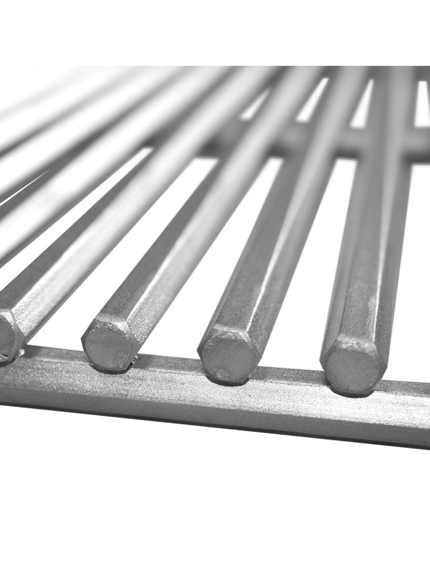 ALLGRILL stainless steel grill grate 10 mm hexagonal - 35x46 cm for ALLGRILL ALLROUNDER L, CHEF L/XL, Ultra and Outdoorkitchen