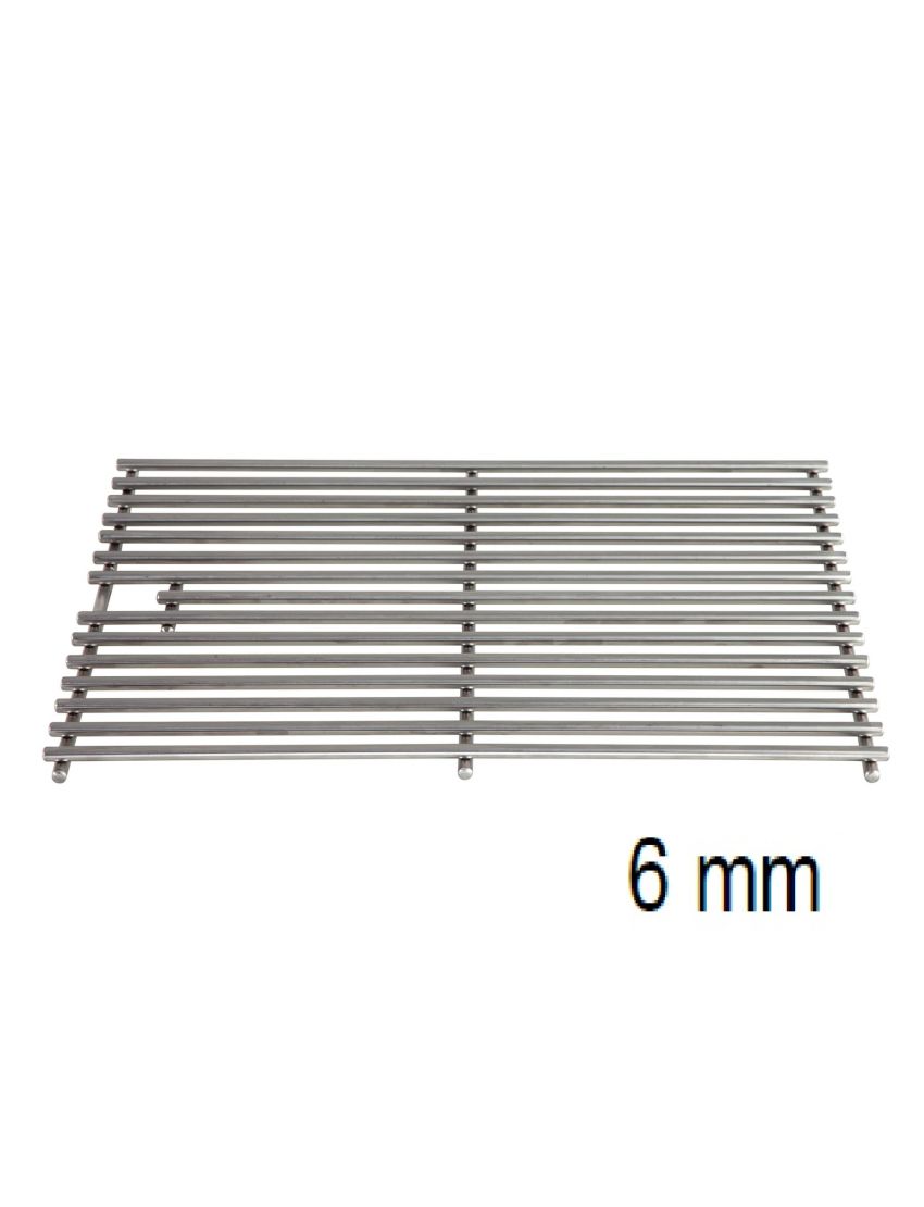 6 mm stainless steel grate set for CHEF-S