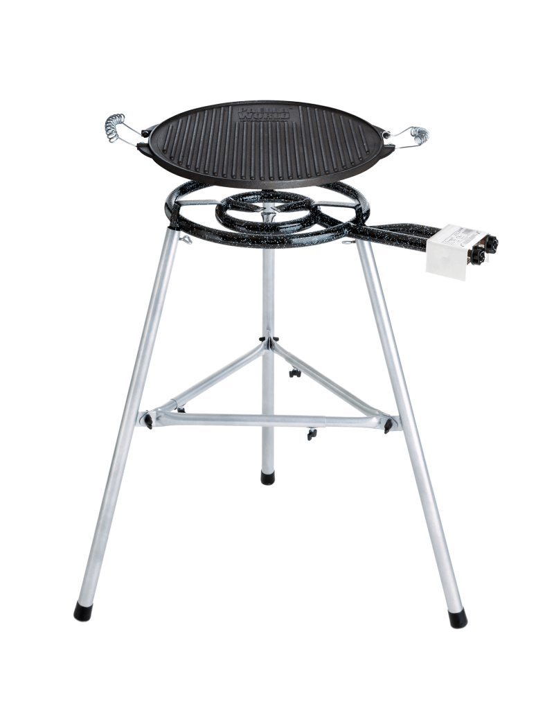 Cast iron grill plate set  1