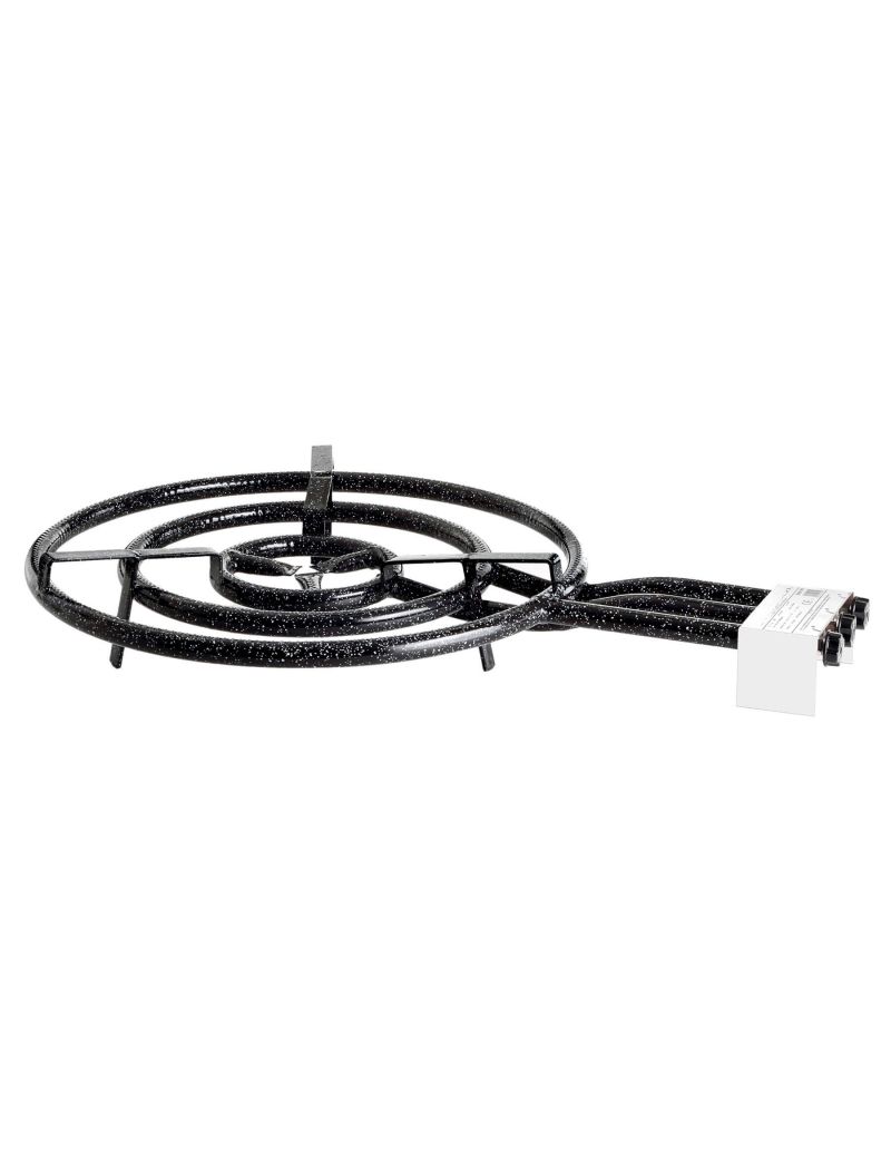 3-ring gas burner, Ø 60 cm, 24.8 kW, 50 mbar
