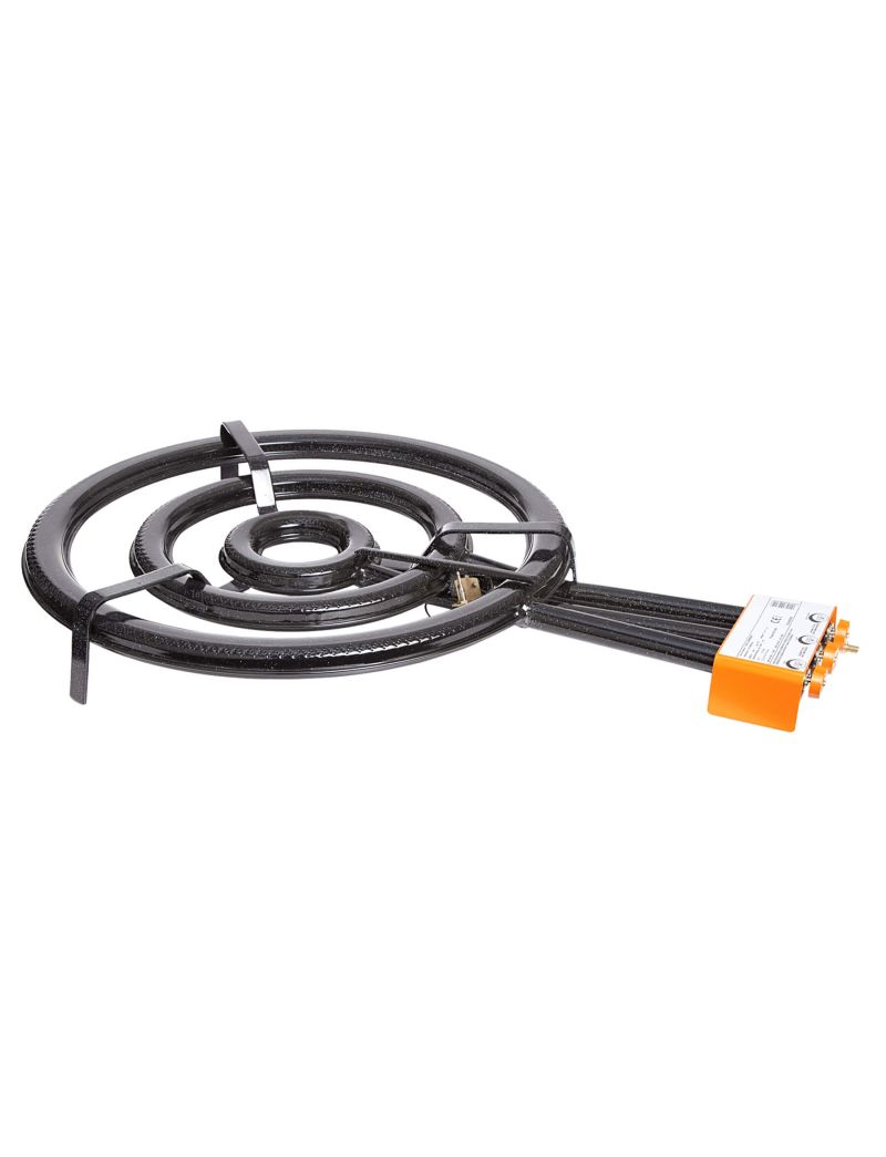 3-ring gas burner, Ø 60 cm, 27.4 kW, with ignition
