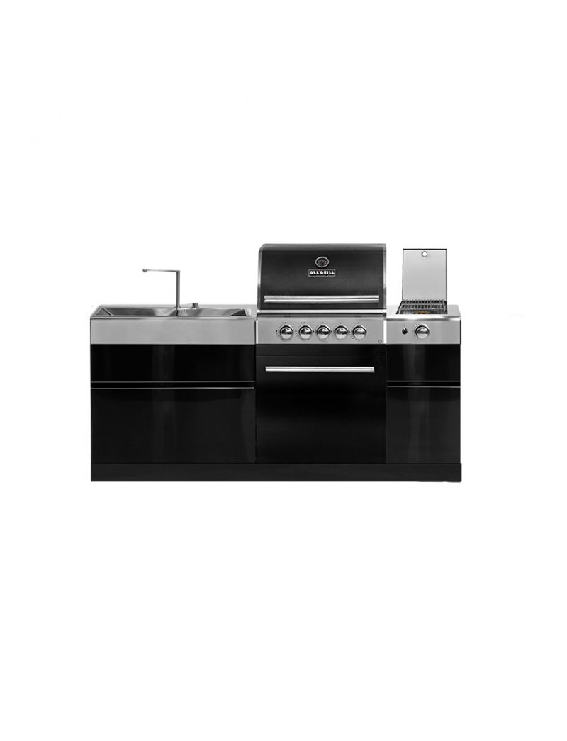 CHEF M Black Combined set for outdoor use S5