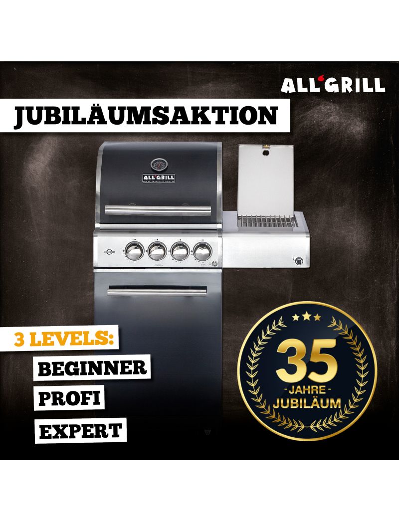 ALLGRILL Chef S 35th anniversary black promotion