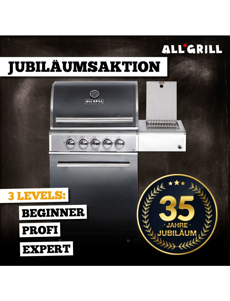 ALLGRILL Chef M promotion in black 35 years