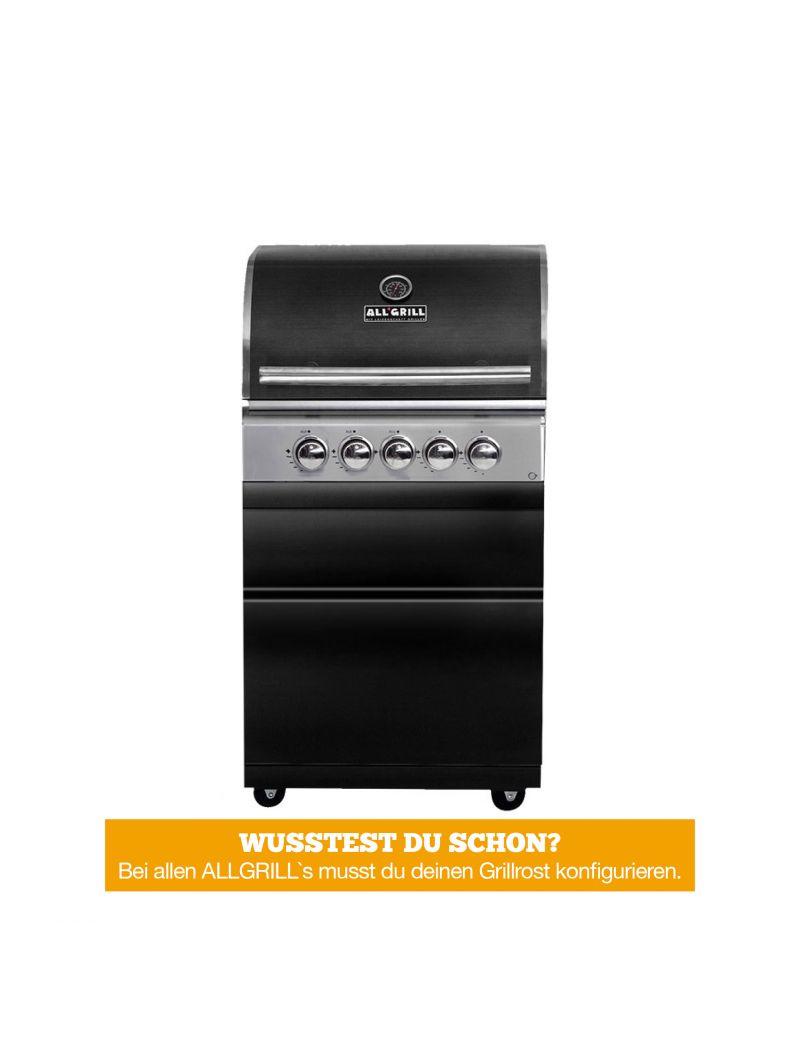MODULAR-TOP-LINE-ALLGRILL CHEF M BLACK Outdoor kitchen - basic model-