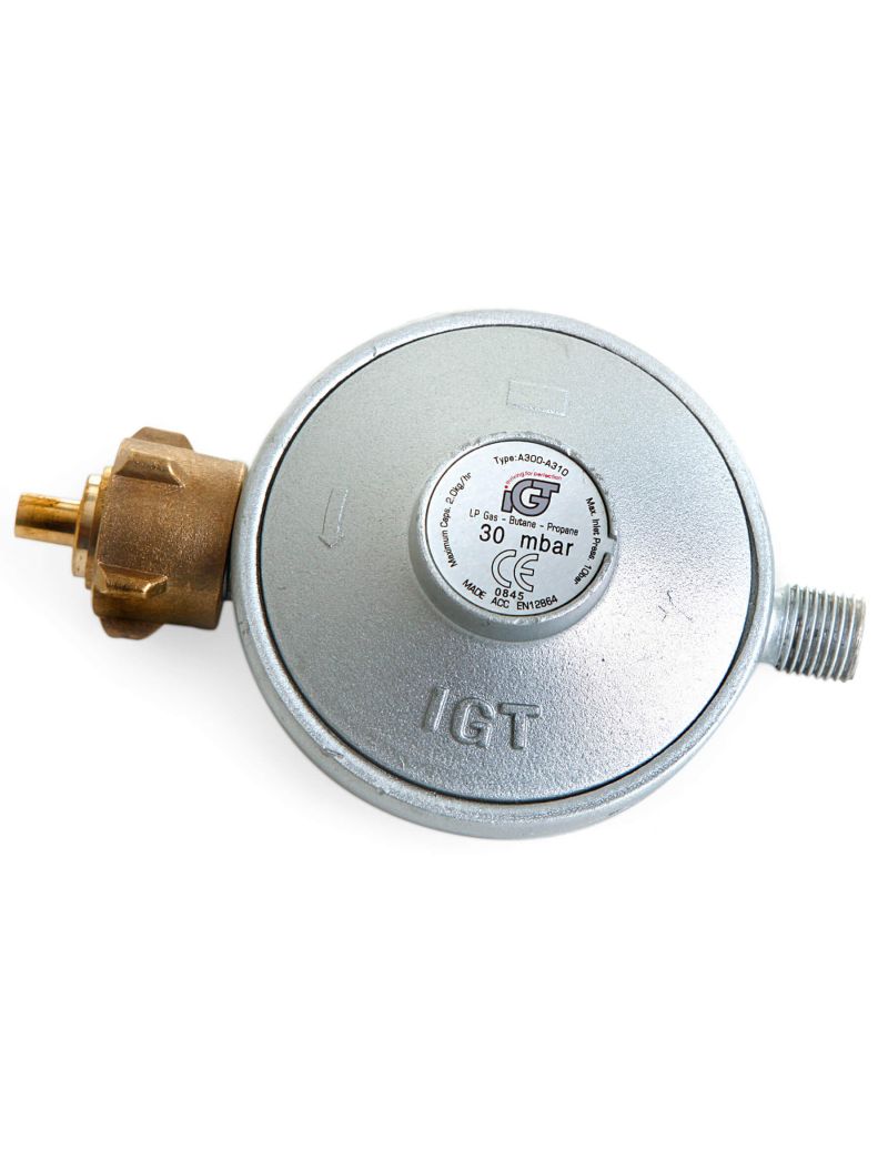Gas pressure regulator 30 mbar
